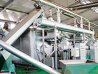 Feed Production Equipment operating in Korea